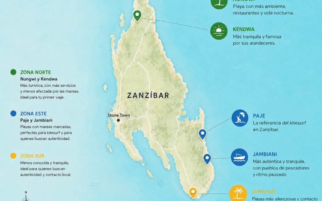 Las mejores playas de Zanzíbar: cuál elegir según tu tipo de viaje